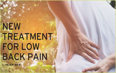 New Treatment for Low Back Pain